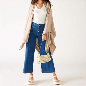Mersea Charleston Cotton Cashmere Travel Wrap ONE SIZE